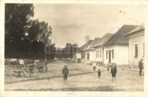 1925 Turdossin, Turdosin, Tvrdosín; utcakép Frantisek Obtulovic üzletével / street view with shop, photo