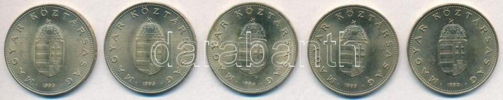 1993. 100Ft Cu-Ni-Zn (2x) + 1994. 100Ft Cu-Ni-Zn + 1995. 100Ft Cu-Ni-Zn (2x) T:2
Adamo F12