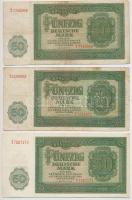 NDK 1948. 50M (6x) T:III
GDR 1948. 50 Mark (6x) C:F