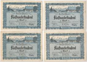 Németország / Weimari Köztársaság / Leutkirch 1923. 500.000M (10x) T:III
Germany / Weimar Republic ...