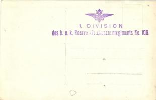 1. Division des K.u.K. Reserve-Feldkanonenregiments No. 106. Kino / K.u.K. 106. tartalékos ágyúezred...