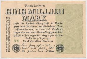 Németország / Weimari Köztársaság 1923. 1.000.000M (5x) T:III
Germany / Weimar Republic 1923. 1.000...