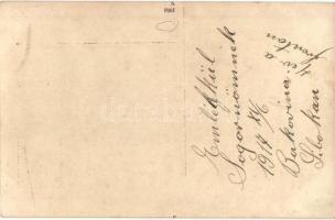 1917 Bukovina, szabó, ruhajavító és cipész a fronton a táborban, varrógép / WWI K.u.K. military, tai...