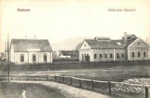 Medgyes, Mediasch, Medias; Städtisches Gaswerk / Városi Gázművek / city gasworks (EK)