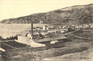 Komiza, Pregled Tvornice Sardina / sardine factory / hering gyár. Ivan Borcic kiadása