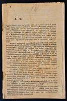 cca 1910 Zubek Bertalan és Társa Fegyverkereskedésének termék katalógusa. A borító és a címlap hiány...