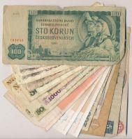 30db-os vegyes külföldi bankjegy tétel, közte Egyiptom, Jugoszlávia, Lengyelország T:III,III-
30pcs...