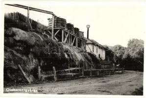 Oláhszentgyörgy, Baile Sangeorz; mezőgazdasági telep, tartályok / farm, containers