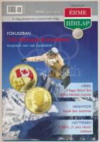 Az "Érme Hírlap" négy száma, közte 2010/1., 2010/2., 2010/3., 2011/4., mind használt de jó...