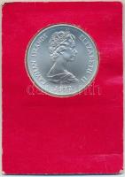 Kajmán-szigetek 1972. 25$ Ag "II. Erzsébet és Fülöp herceg 25. házassági évfordulója" lezá...