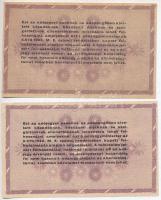 1946. 100.000AP (2x) mindkettőn elcsúszott hátoldali szöveg T:III