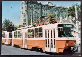 12 db Villamos fotó, 10x16 cm és 12x10 cm közötti méretben