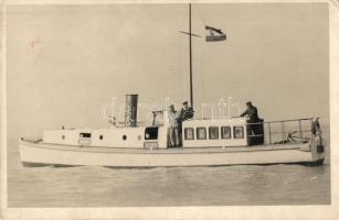 1934 Siófok, Lili motorhajó, photo (EK)