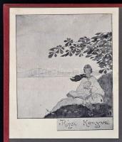 Ifj Hegedűs Sándor (1875-1953): A halhatatlan Itália. Bp., 1931, Franklin. Korabeli egészvászon-köté...