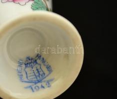 Herendi Eton mintás fogpiszkálótartó, kézzel festett, jelzett, hibátlan, m:5 cm