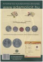 Adamovszky István: Magyar bankjegy katalógus 1926-2009. Budapest, 2009. Új állapotban