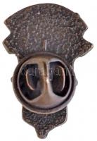 DN Kossuth-címeres Cu gomblyukjelvény (17x25mm) T:2