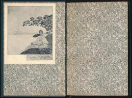 Ifj Hegedűs Sándor (1875-1953): Alakok a ködhomályban. Bp., [1899], Athenaeum. Korabeli aranyozott e...