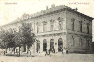 Dévaványa, Vadkacsa szálló, Berkovics D. Dezső üzlete és saját kiadása (kis szakadás / small tear)