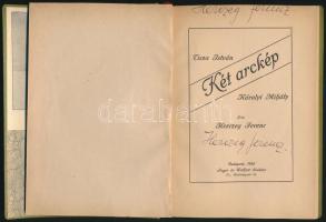 Herczeg Ferenc: Két arckép. Tisza István, Károlyi Mihály. Bp., 1920, Singer és Wolfner. Kiadói egészvászon, ex libris-szel. Herczeg Ferenc aláírásával. Első kiadás.