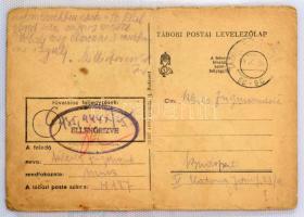 1940-1944 19 db munkaszolgálatos küldemény / 19 covers, postcards to / from Jewish Labor Service