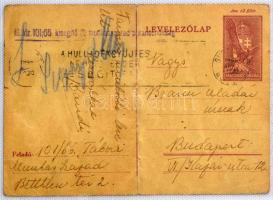 1940-1944 19 db munkaszolgálatos küldemény / 19 covers, postcards to / from Jewish Labor Service