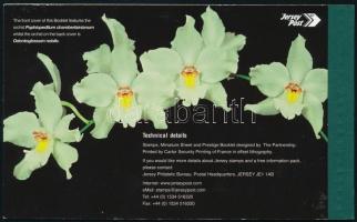 Orchid stamp booklet Orchidea bélyegfüzet