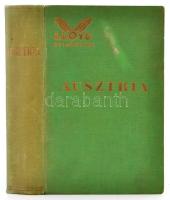Lloyd útikönyvek: Ausztria. Bp., 1929, Lloydkönyvek Kiadóvállalata. Térképmellékletekkel, kissé kopo...