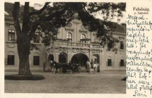 1932 Felsőság, Simaság; Festetics kastély, photo