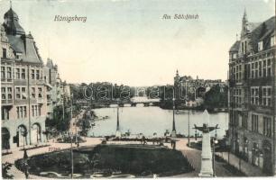 Kaliningrad, Königsberg; Am Schlossteich / castle pond (Rb)