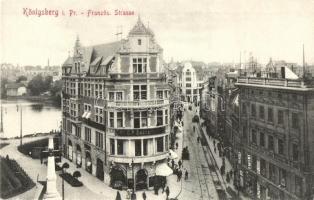 Kaliningrad, Königsberg; Französische Strasse / French street, shop of G. F. Gebhardt