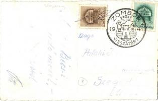 1941 Zombor, Sombor; bevonulás, népviselet, folklór / entry of the Hungarian troops, traditional cos...