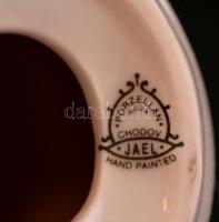 Jael gyertyatartó, matricás, jelzett, hibátlan, m: 9 cm