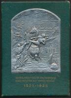 1926 A mohácsi csata 400. évfordulója alkalmából kiadott emléktábla, 24x17 cm