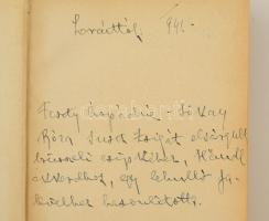 Justh Zsigmond naplója. Sajtó alá rendezte: Halász Gábor. Bp., [1941], Athenaeum. 429 p. Kiadói kiss...