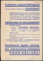 cca 1930-1940 "Úgy fizet a búza, rozs, őszi árpa, ahogy trágyázzuk!" - a kálitrágyázásról ...