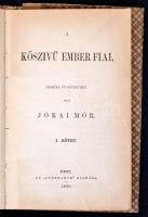 Jókai Mór: A kőszívű ember fiai I-VI. kötet. Pest, 1869, Athenaeum. Kiadói egészvászon-kötés, bekötö...