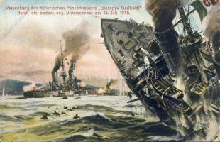 Sinking of "Giuseppe Garibaldi"