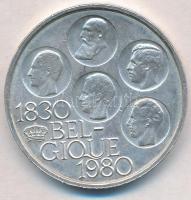 Belgium 1980. 500Fr ezüstözött Cu-Ni "A Függetlenség 150. évfordulója" francia felirattal T:2 kis ph. Belgium 1980. 500 Francs silver plated Cu-Ni "150th Anniversary of Independence" French legend C:XF small edge error KM# 161