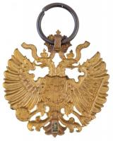 Ausztria DN "Habsburg-ház címere" Cu övcsat feltét, felső rögzítőben karika (49x50mm) T:2
...