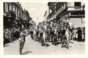 1940 Szatmárnémeti, Satu Mare; bevonulás / entry of the Hungarian troops