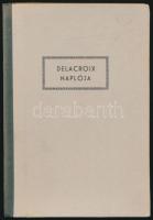 2 db könyv: Delacroix naplója. Bp., 1944, Officina. Félvászon kötés, jó állapotban. + Van Gogh level...