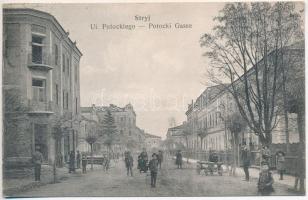 Stryi, Stryj; Ul. Potockiego / Potocki Gasse / street view (EK)