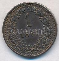 Ausztria 1881. 1kr Cu T:1-
Austria 1881. 1 Kreuzer Cu C:AU