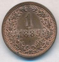 Ausztria 1885. 1kr Cu T:1-
Austria 1885. 1 Kreuzer Cu C:AU