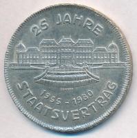 Ausztria 1980. 500Sch Ag "25 éves az Államszerződés" T:2 Austria 1980. 500 Schilling Ag "25th Anniversary - State Treaty" C:XF Krause KM#2948