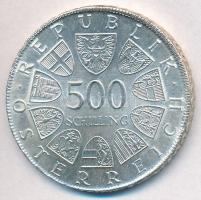 Ausztria 1981. 500Sch Ag "A Türelmi Rendelet 200. évfordulója" T:2
Austria 1981. 500 Schi...