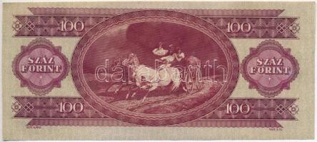 1947. 100Ft nyomdai papírránccal T:II
Hungary 1947. 100 Forint with printing crease C:XF
Adamo F27