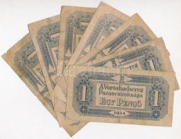 1944. 1P "A Vöröshadsereg Parancsnoksága" (2x) "BP" sorozat + 1944. 1P "A V...