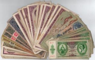 110db-os vegyes magyar pengő bankjegy tétel T:III,III-